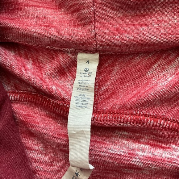 Lululemon full zip hoodie size 4 - Picture 3 of 5